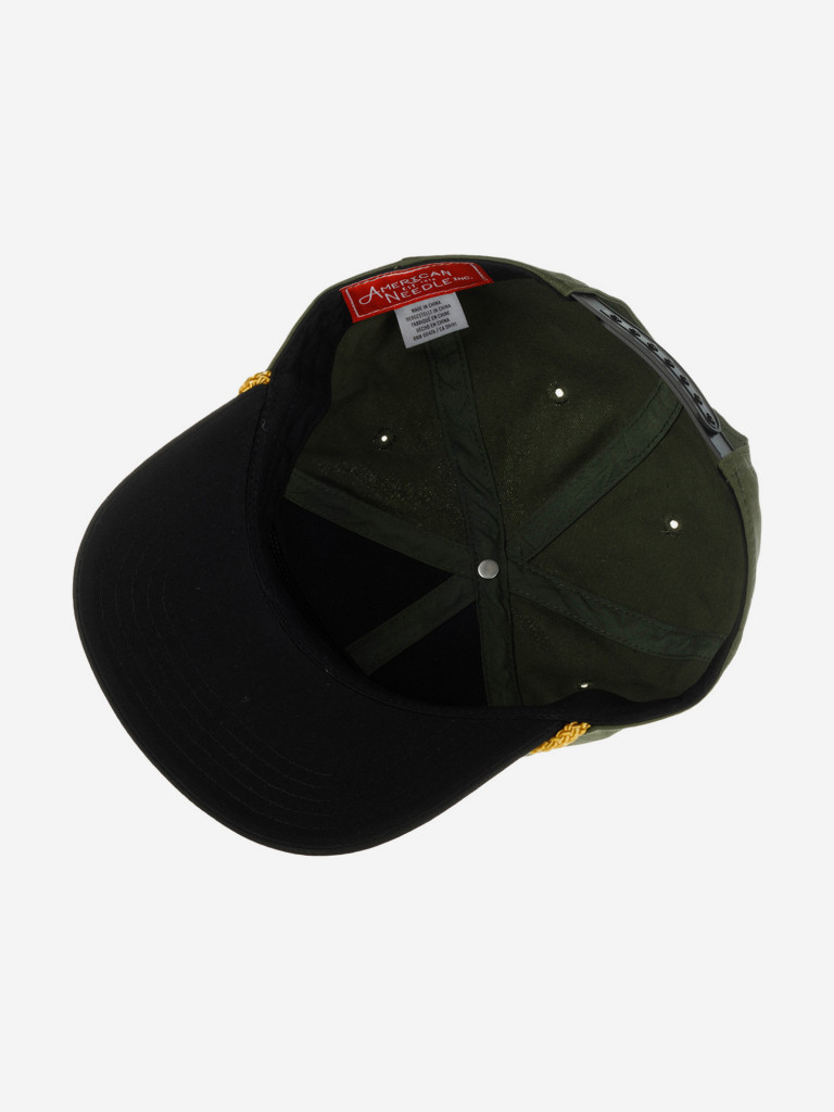 Бейсболка AMERICAN NEEDLE 23008A-ACDC Acdc Roscoe (оливковый)