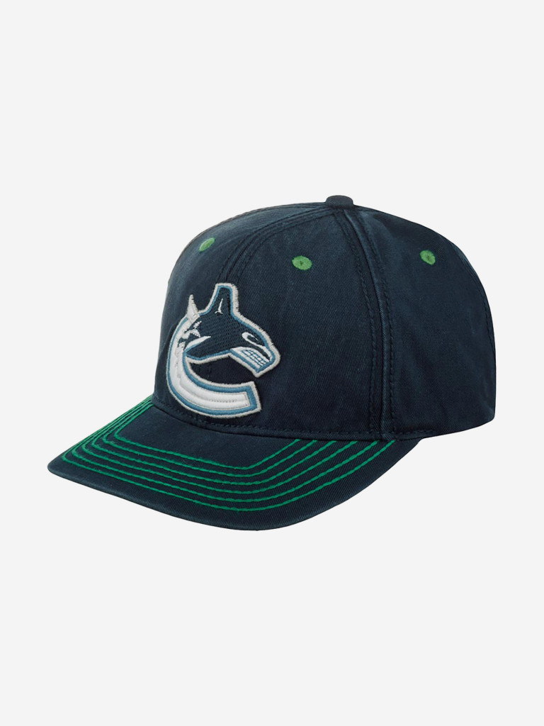 Бейсболка AMERICAN NEEDLE 39622A-VAC Vancouver Canucks Complex NHL (синий)