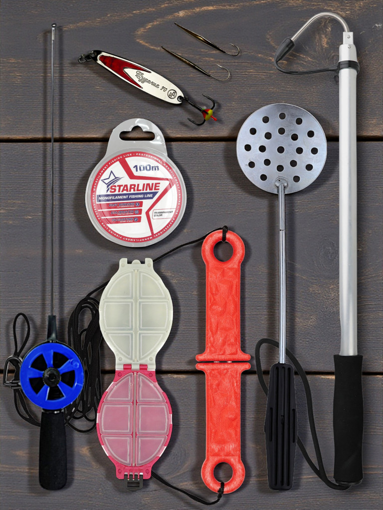 Набор MySled Ледовый фундамент для зимней рыбалки на судака, щуку