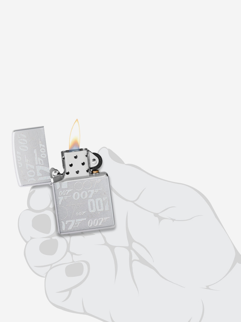 Зажигалка бензиновая ZIPPO 48735 James Bond 007