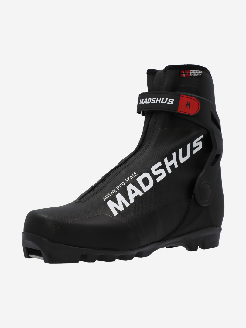 фото Ботинки для беговых лыж madshus active pro skate nnn, черный