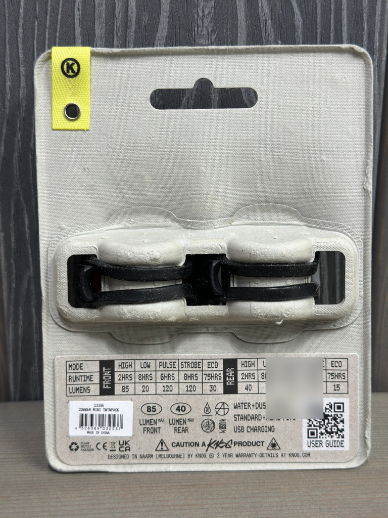 Комплект фонарей Knog Cobber Mini