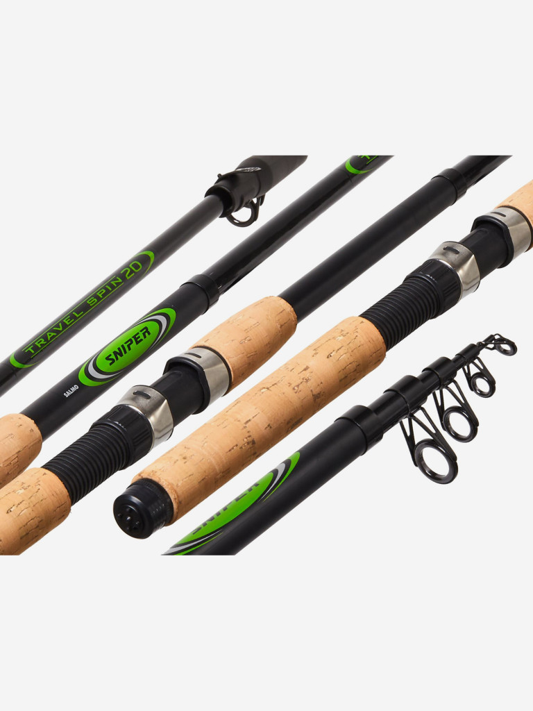 Удилище спиннинговое Salmo Sniper TRAVEL SPIN 20 2.10 телескопическое