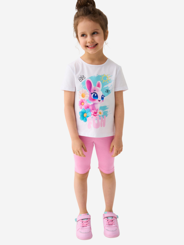 Легинсы укороченные, 2 пары в комплекте PlayToday