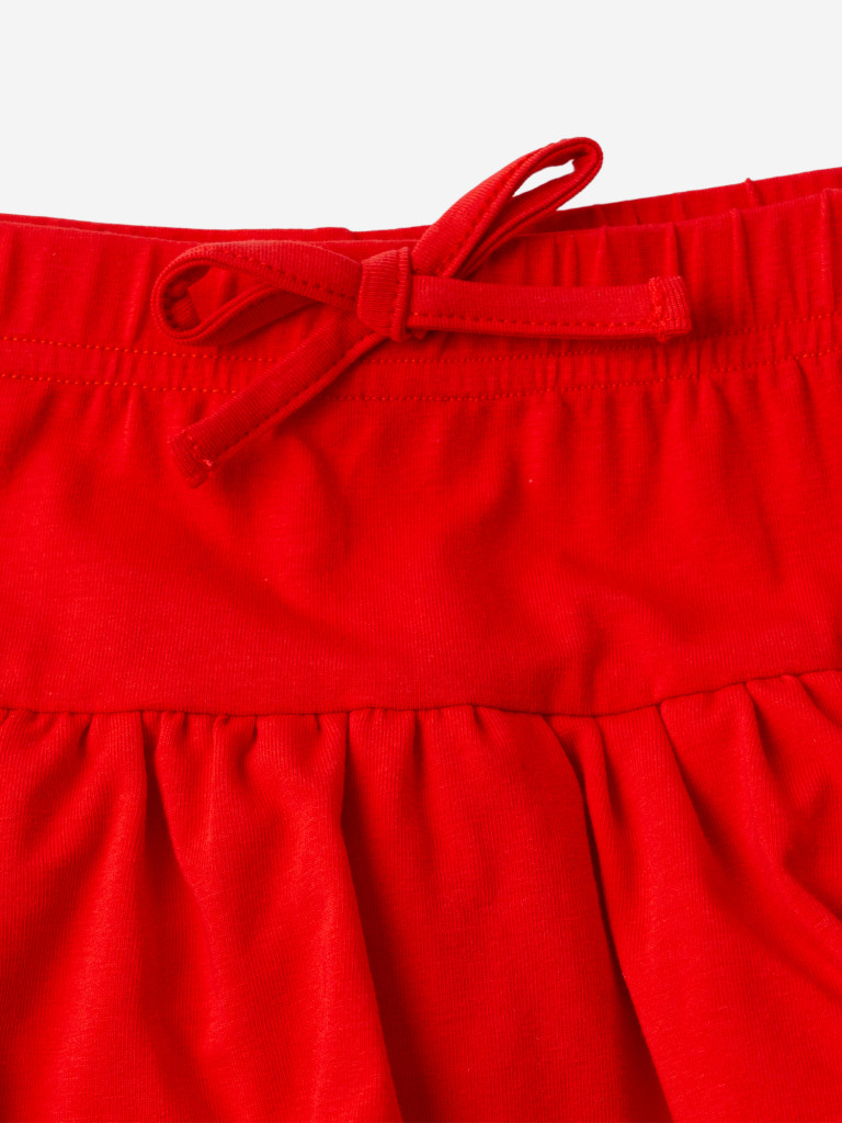 Комплект для девочек: футболка, юбка-шорты PlayToday