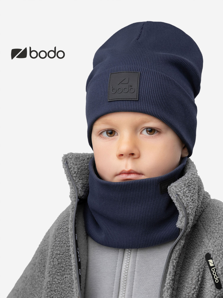 Комплект (шапка, снуд) для мальчиков bodo