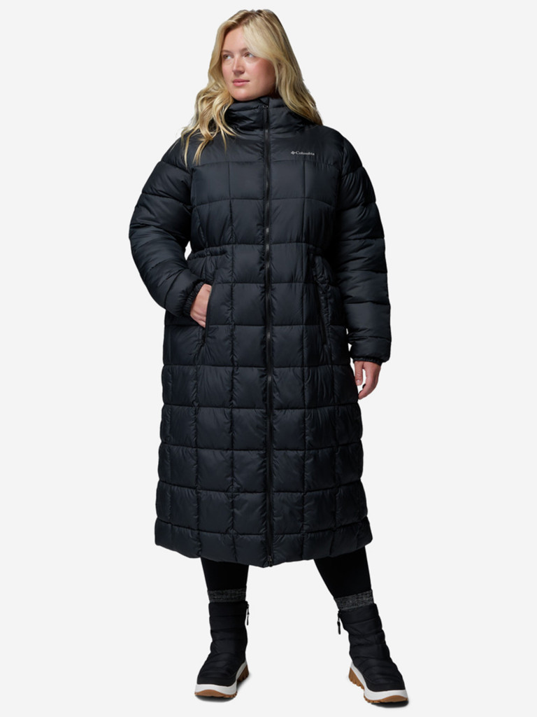 Пальто утепленное женское Columbia Puffect III Long Jacket, Plus Size
