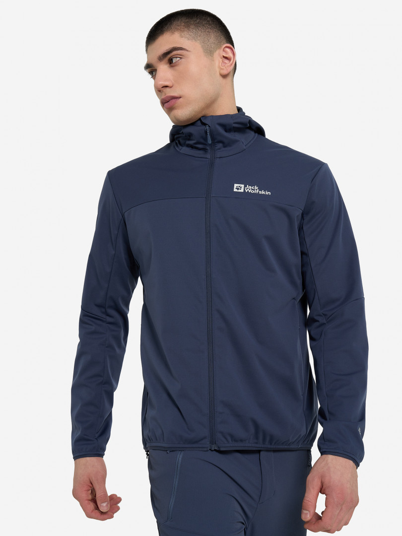Куртка софтшелл мужская Jack Wolfskin Feldberg Синий 14999₽