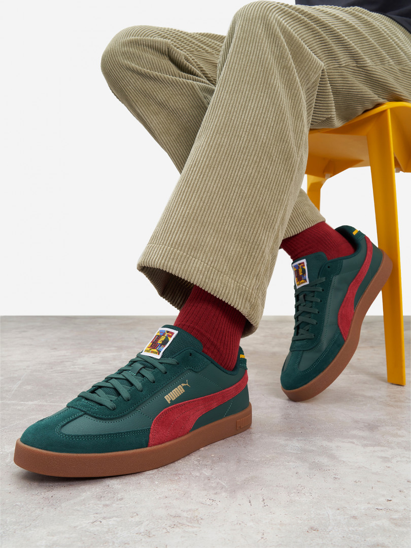 фото Кеды мужские puma club ii era year of sports, зеленый