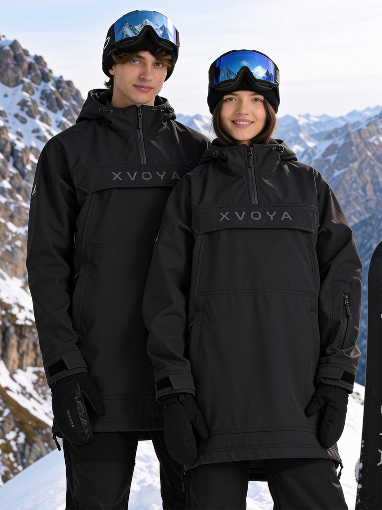 Анорак сноубордический XVOYA Base черный