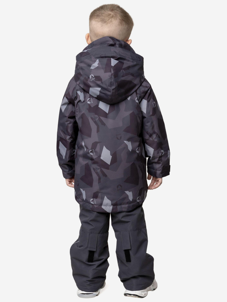 Комплект для мальчика batik Ришар принт серый монохром