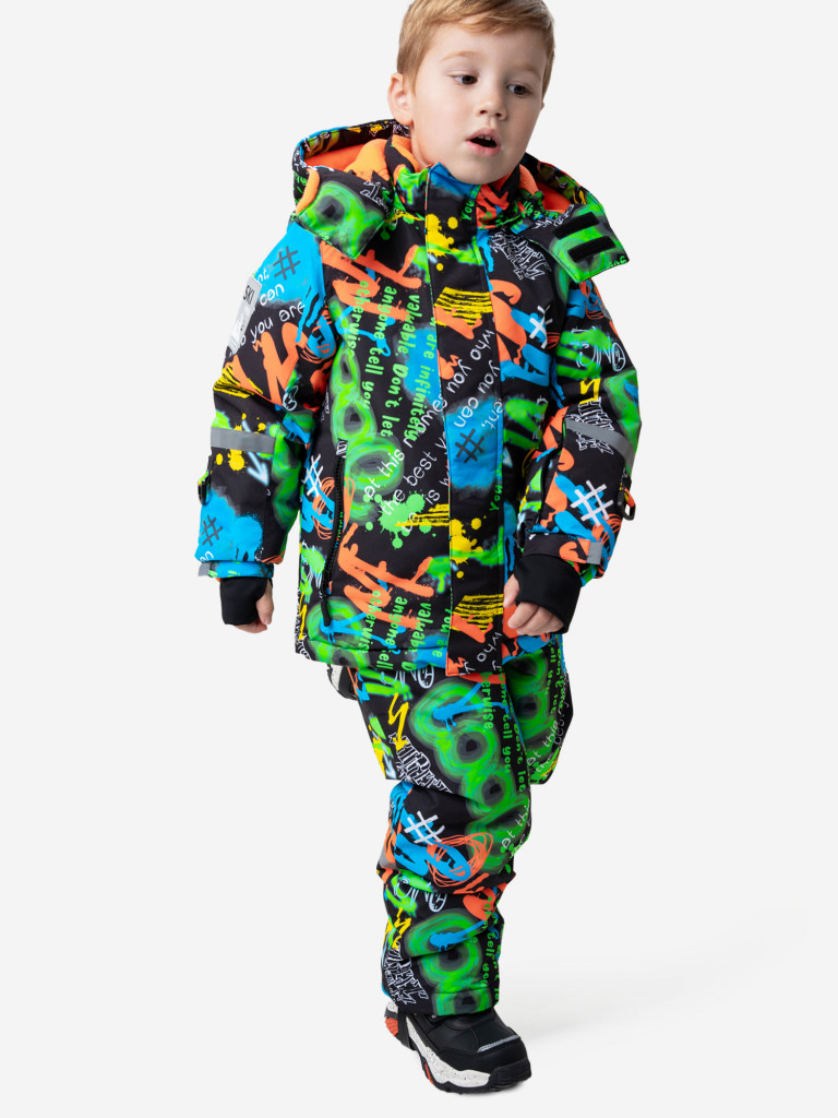 Комплект зимний для мальчиков: куртка, полукомбинезон PlayToday