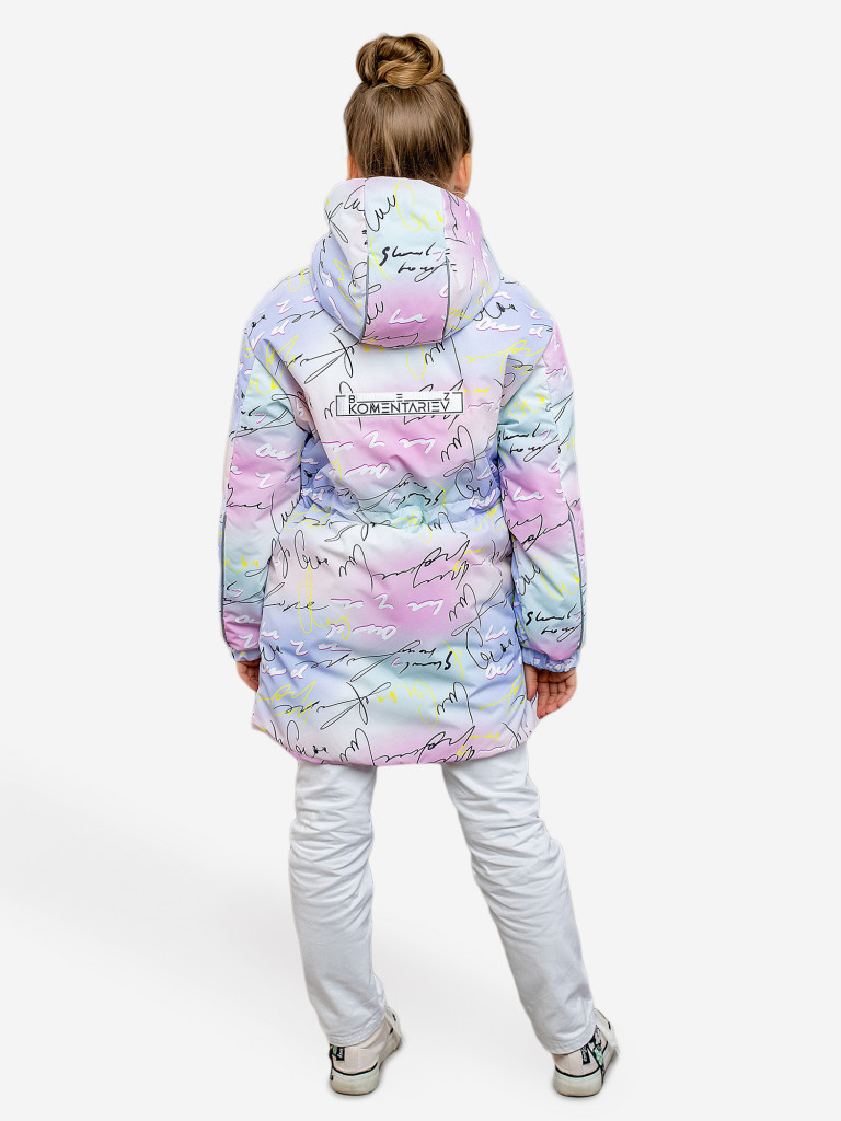 Парка для девочки batik Латифа мультиколор