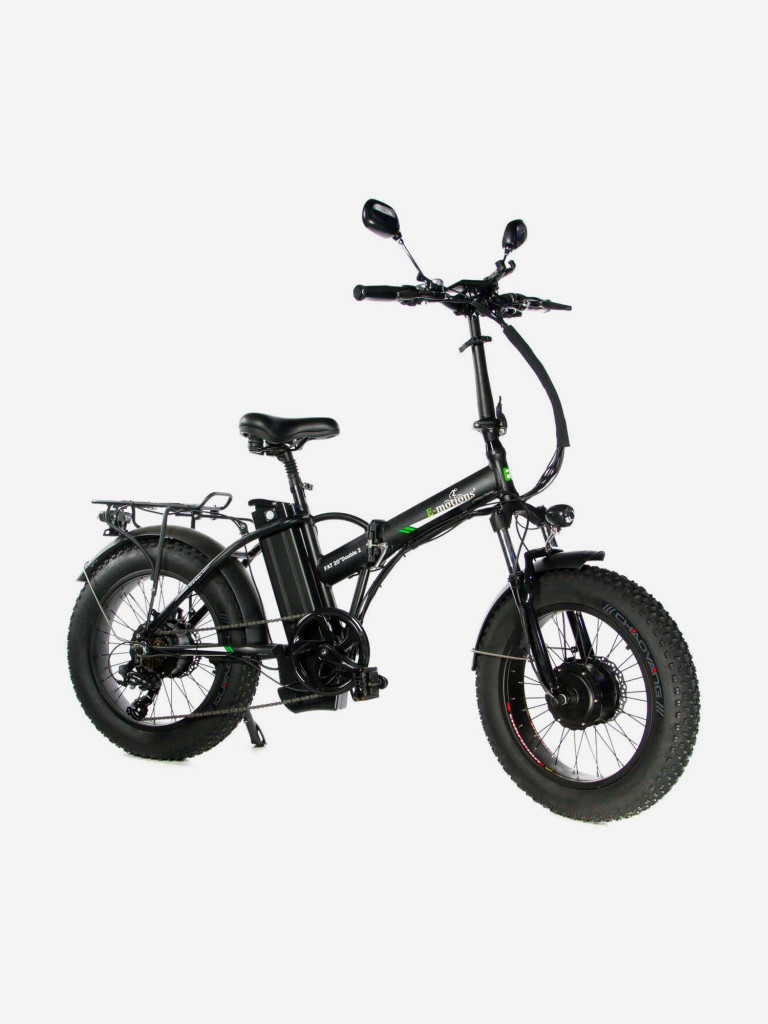 Электровелосипед E-motions' FAT 20" Double2 v.2 Black mat