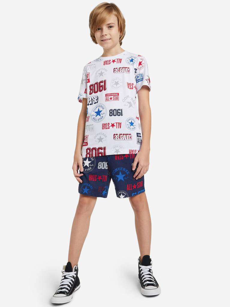 Футболка для мальчиков Converse Logo Pack