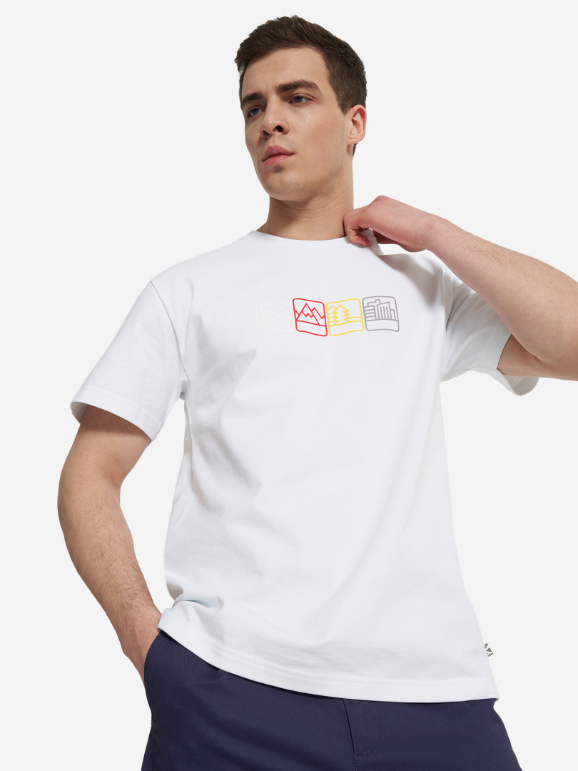 Футболка мужская оверсайз Bask Symbols Белый 3199₽