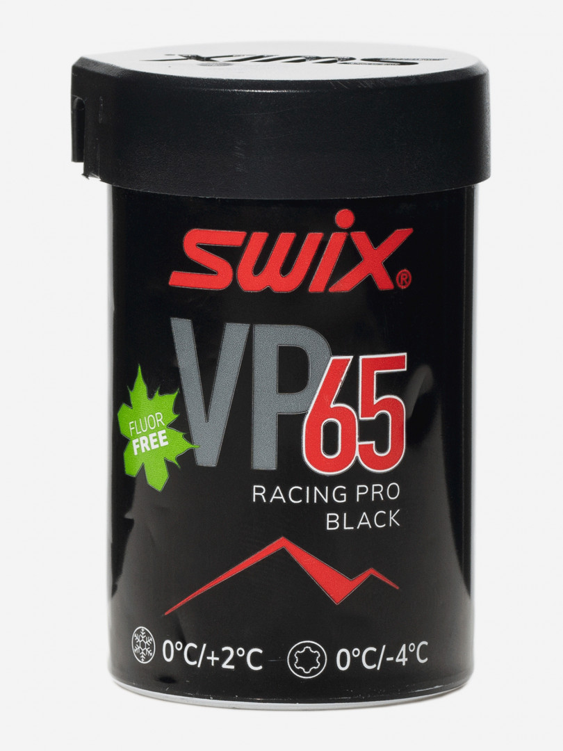 фото Мазь держания swix vp65 red black 0/+2, 45g, белый