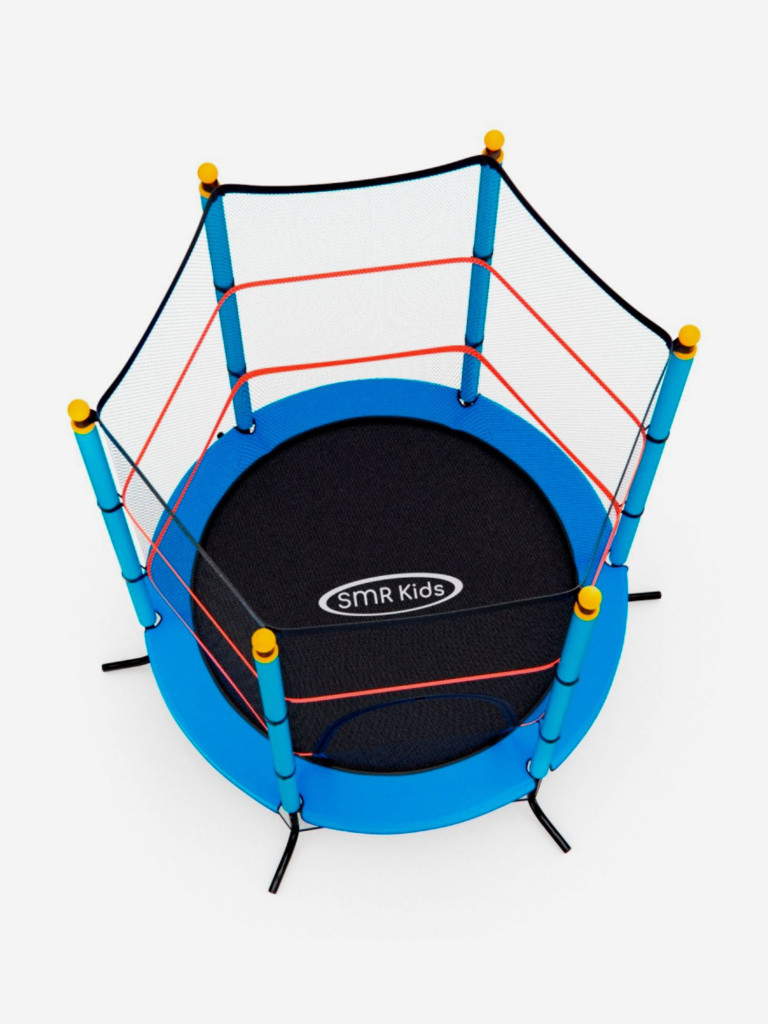Батут детский DFC SMRKIDS 55" с сеткой, BLUE