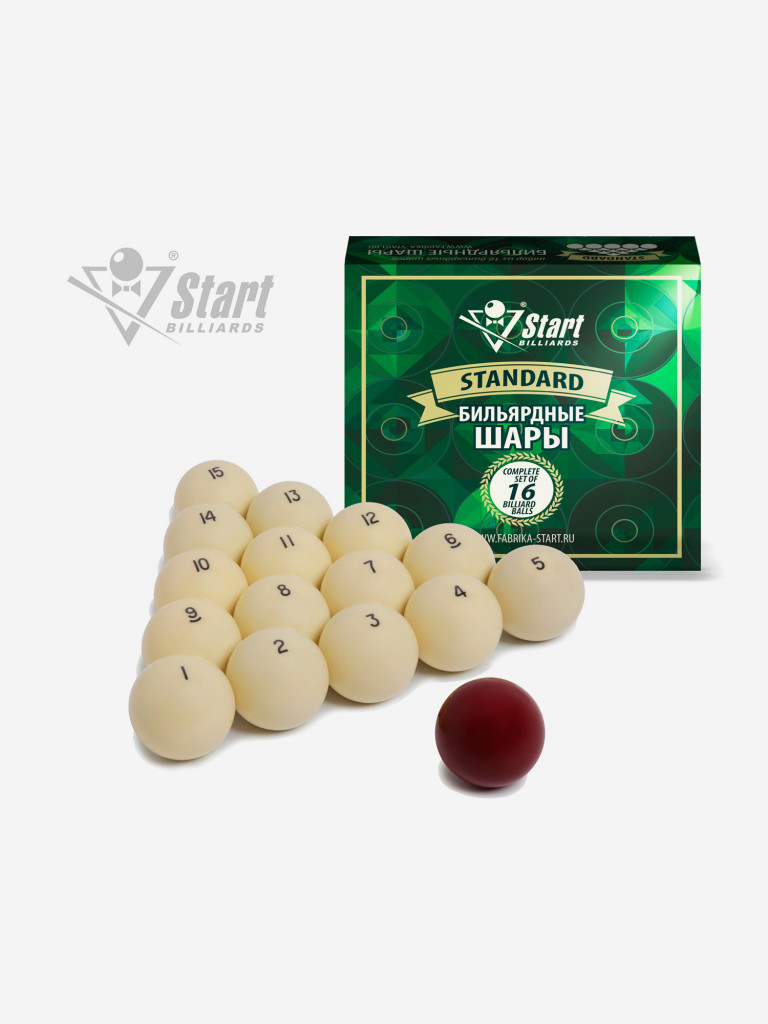 Шары для бильярда Start Billiards Standard РП 60 мм