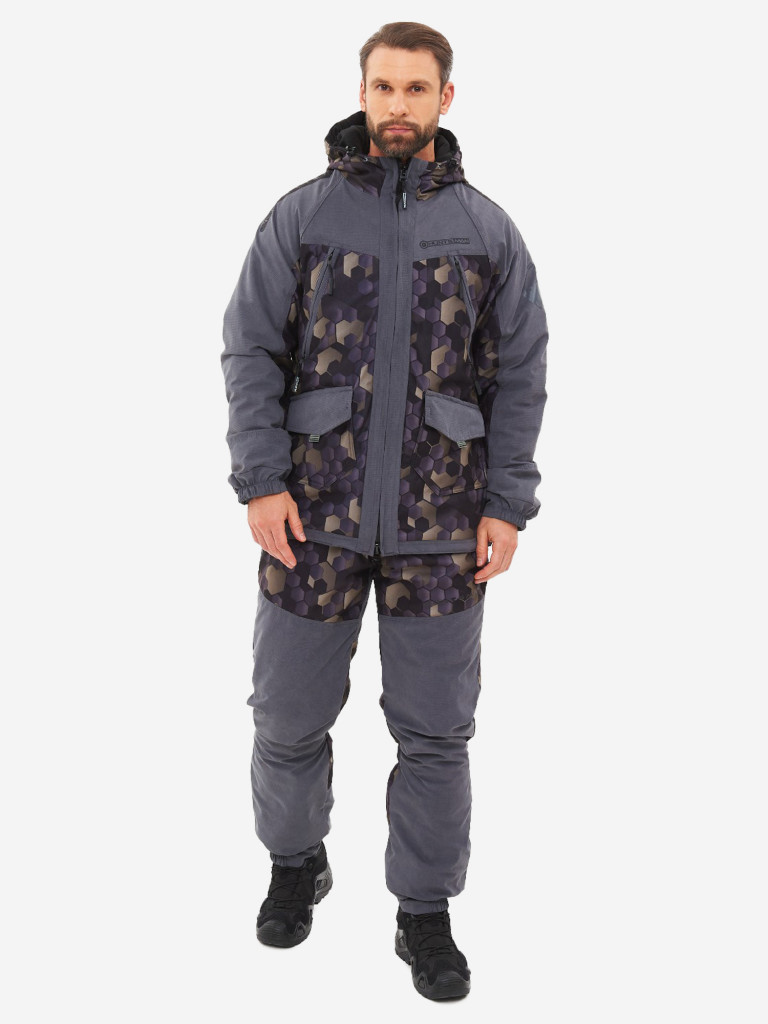Костюм мужской Huntsman Горка-Люкс, демисезонный мембранный, для охоты и рыбалки