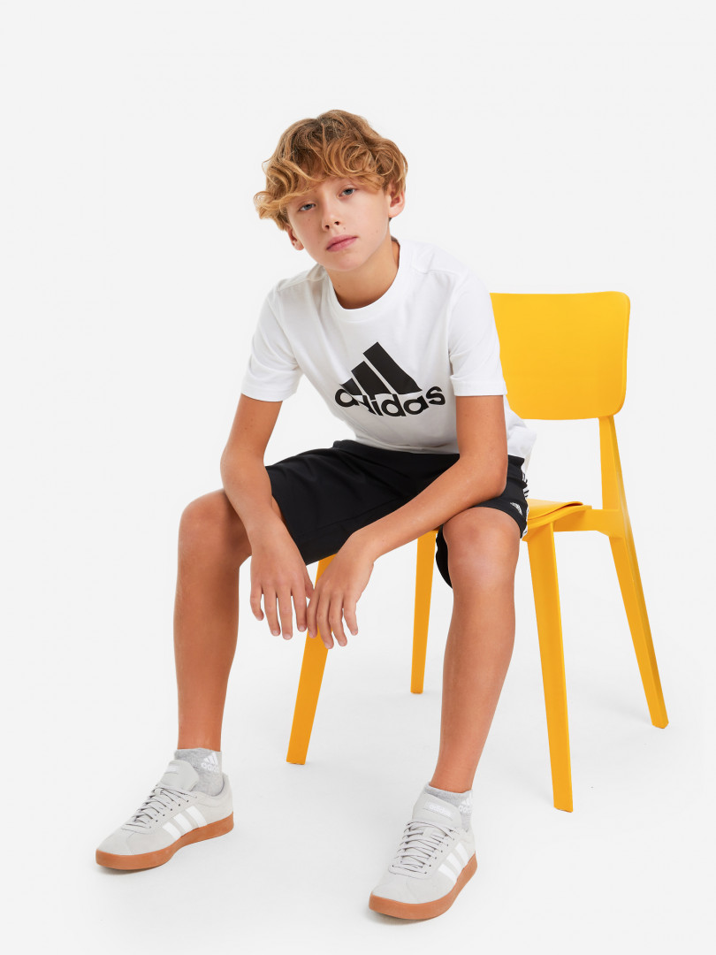 фото Футболка для мальчиков adidas, белый