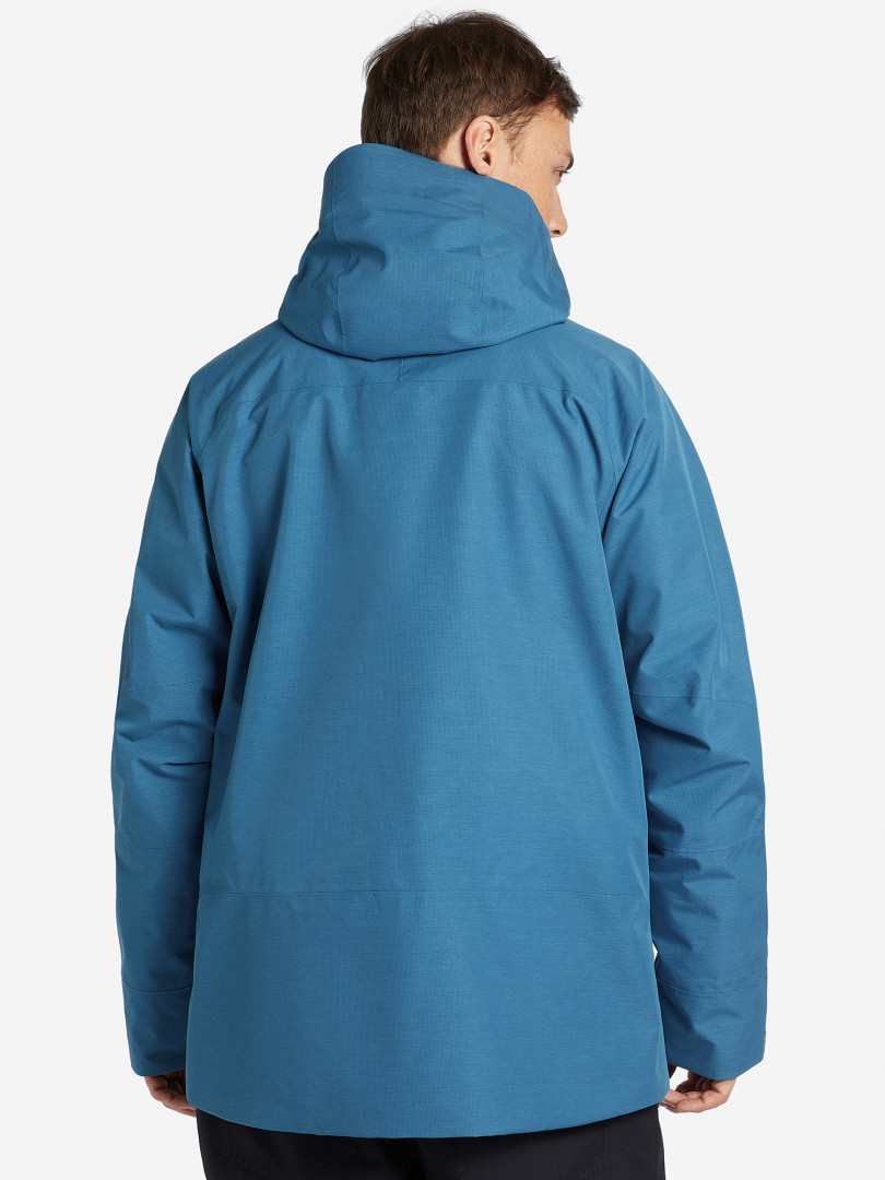 фото Куртка утепленная мужская mountain hardwear cloud bank™ gore tex lt insulated jacket, голубой