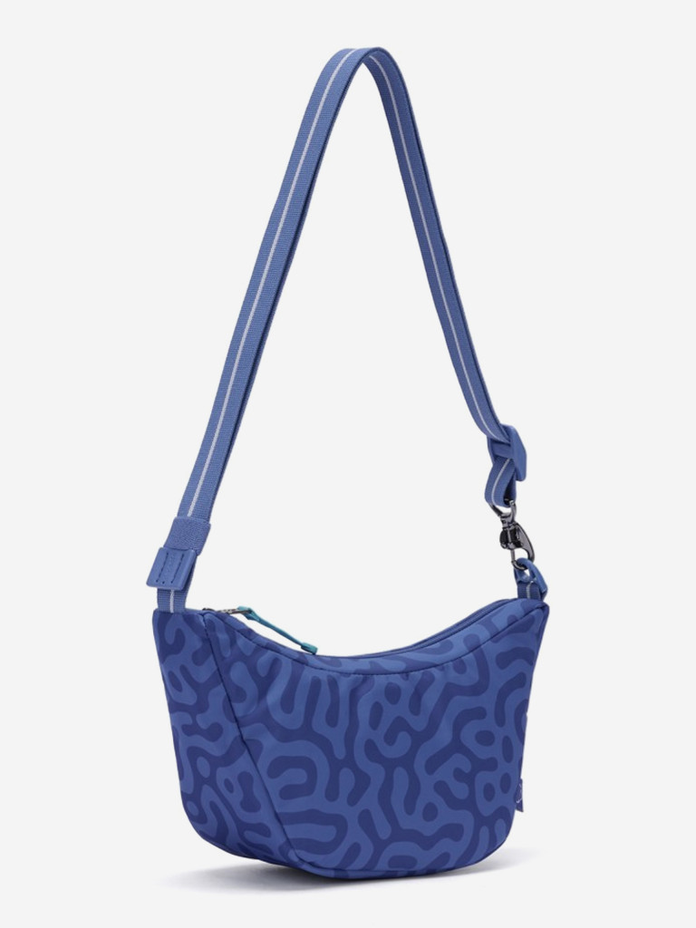 Сумка антивор Pacsafe GO Lunar crossbody, Cerulean Blue, 2,5 л.