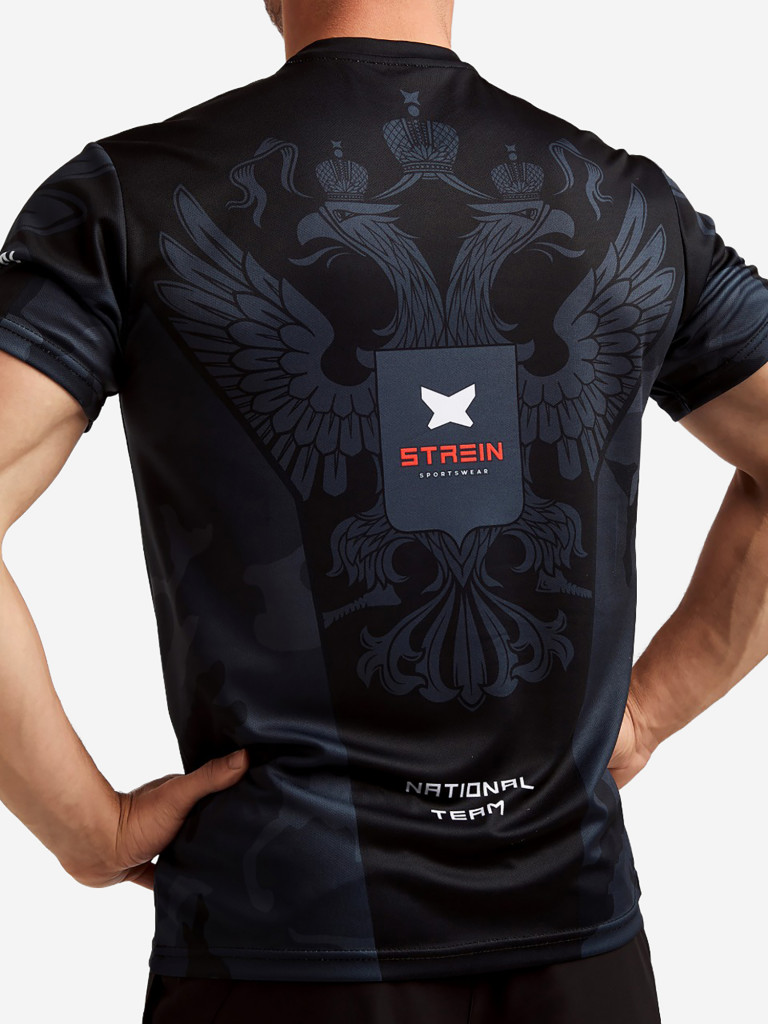 Футболка мужская National Team Black Strein
