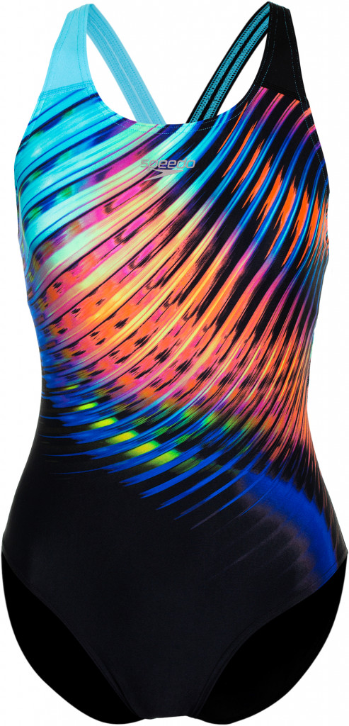 Купальник слитный женский Speedo Plmt Digi