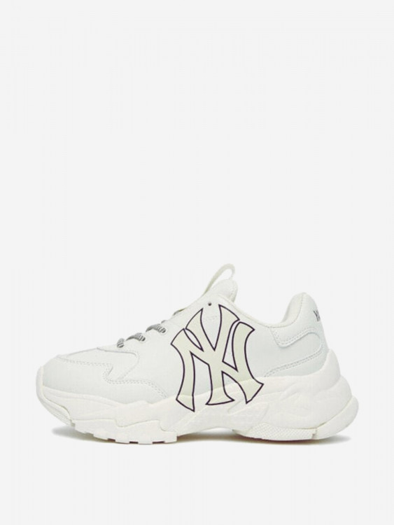 Кроссовки массивные низкие MLB Big Ball Chunky Износостойкие Белые
