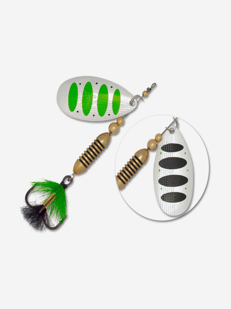 Блесна вертушка Pontoon21 AV Type A, #1.0, PD72-042, вес(гр) 4,3