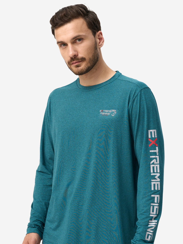 Лонгслив мужской Extreme Fishing PSS-G302 с защитой от солнца UPF50+ для рыбалки