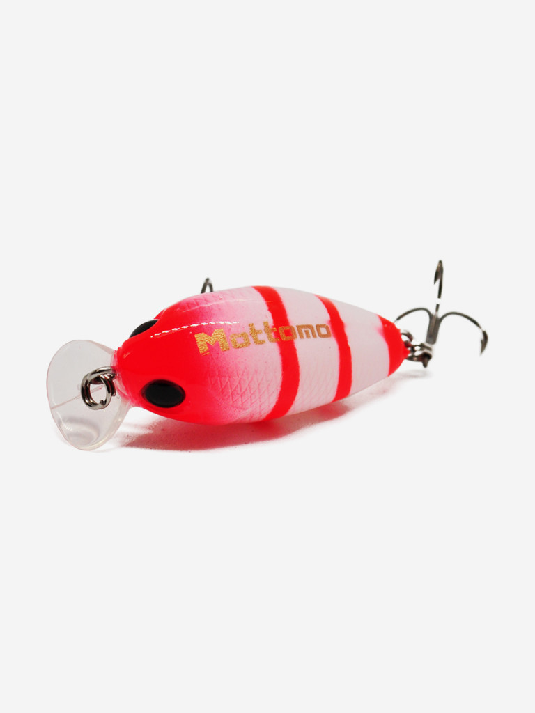 Воблер Mottomo Chubber 36F 3,8g White Red