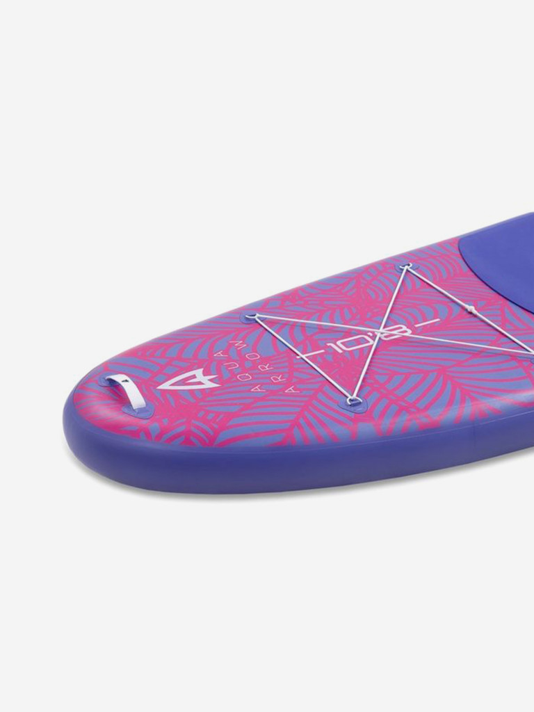SUP доска надувная Aqua Arrow 10.8 ART Purple Leaf, полная комплектация