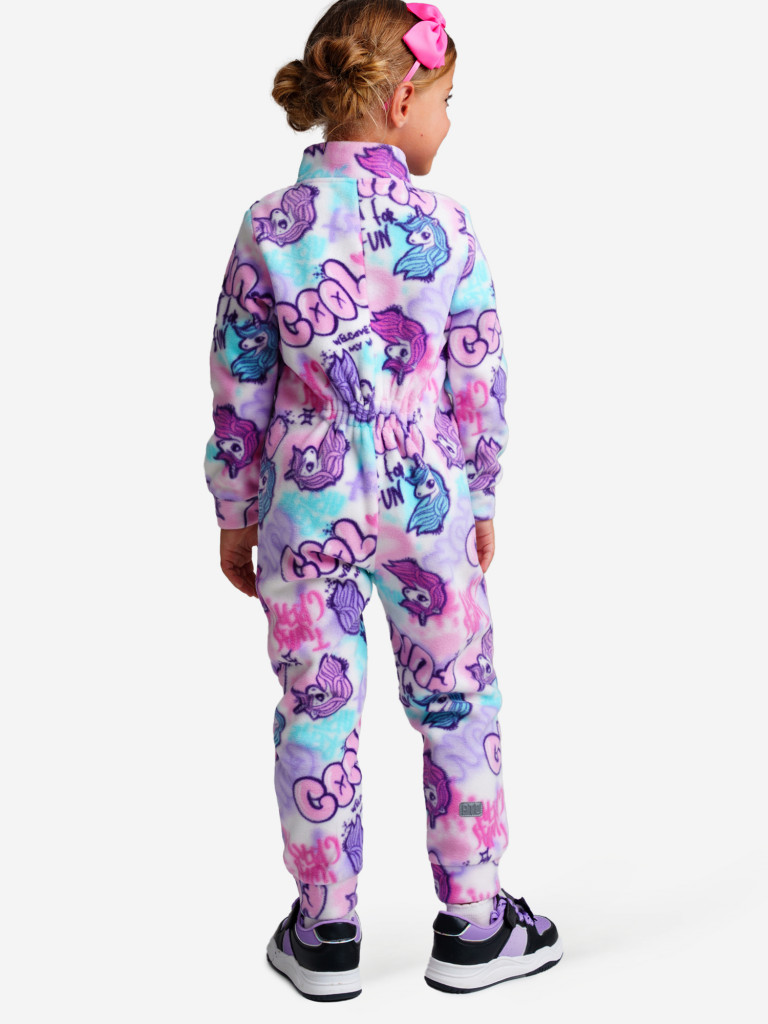 Комбинезон флисовый для девочек PlayToday