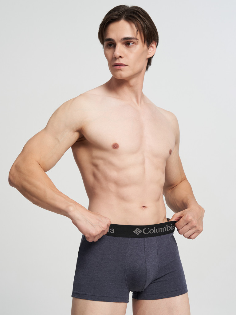 Трусы мужские Columbia Performance Cotton Stretch Melange, 2 штуки