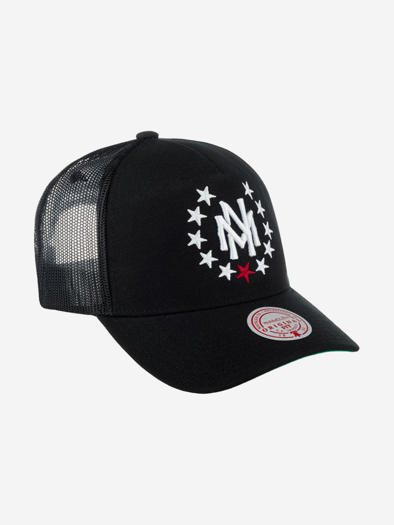 Бейсболка с сеточкой MITCHELL NESS HHSS4223-MNNYYPPPBLCK