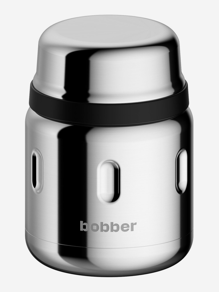 Термос вакуумный для еды BOBBER Jerrycan 470 мл, тепло до 10 часов, зеркальный