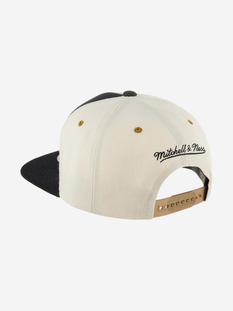 Бейсболка с прямым козырьком MITCHELL NESS HHSS5371-VGKYYPPPOFWH Vegas Golden Knights NHL (черный)