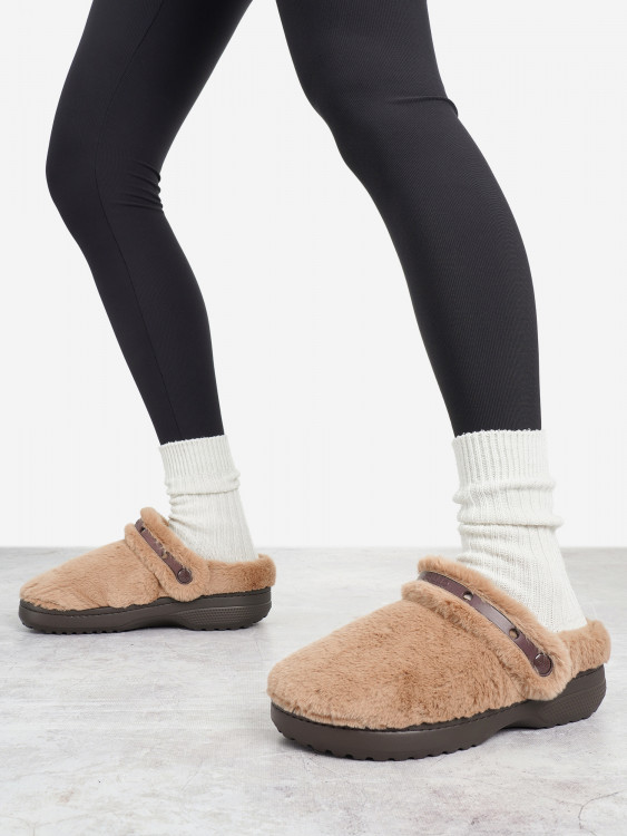 Сабо утепленные женские Crocs Classic