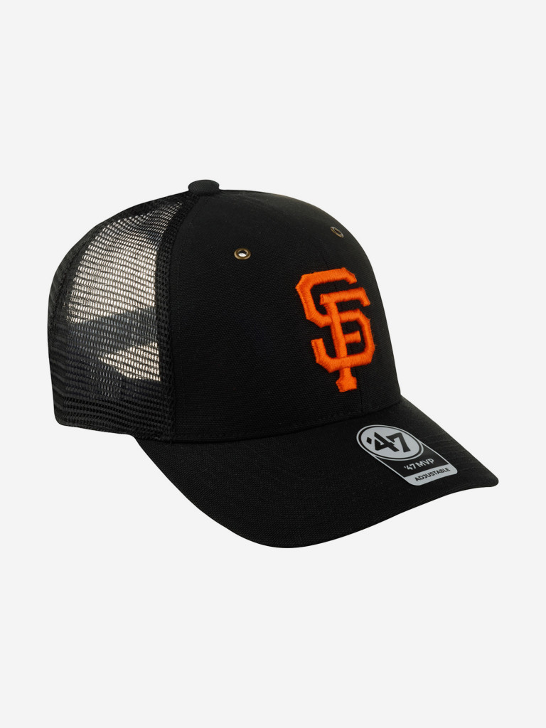 Бейсболка с сеточкой 47 BRAND Carhartt collab San Francisco Giants MLB (черный)