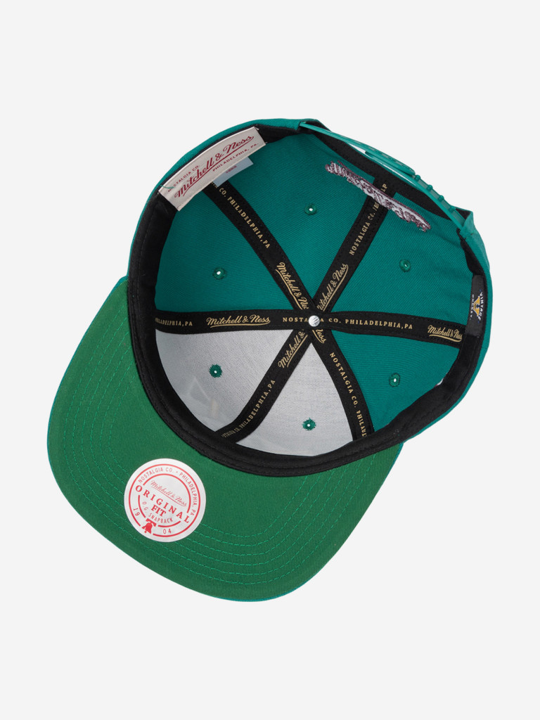 Бейсболка с прямым козырьком MITCHELL NESS HS10519-ADUTEAL Anaheim Ducks NHL (голубой)