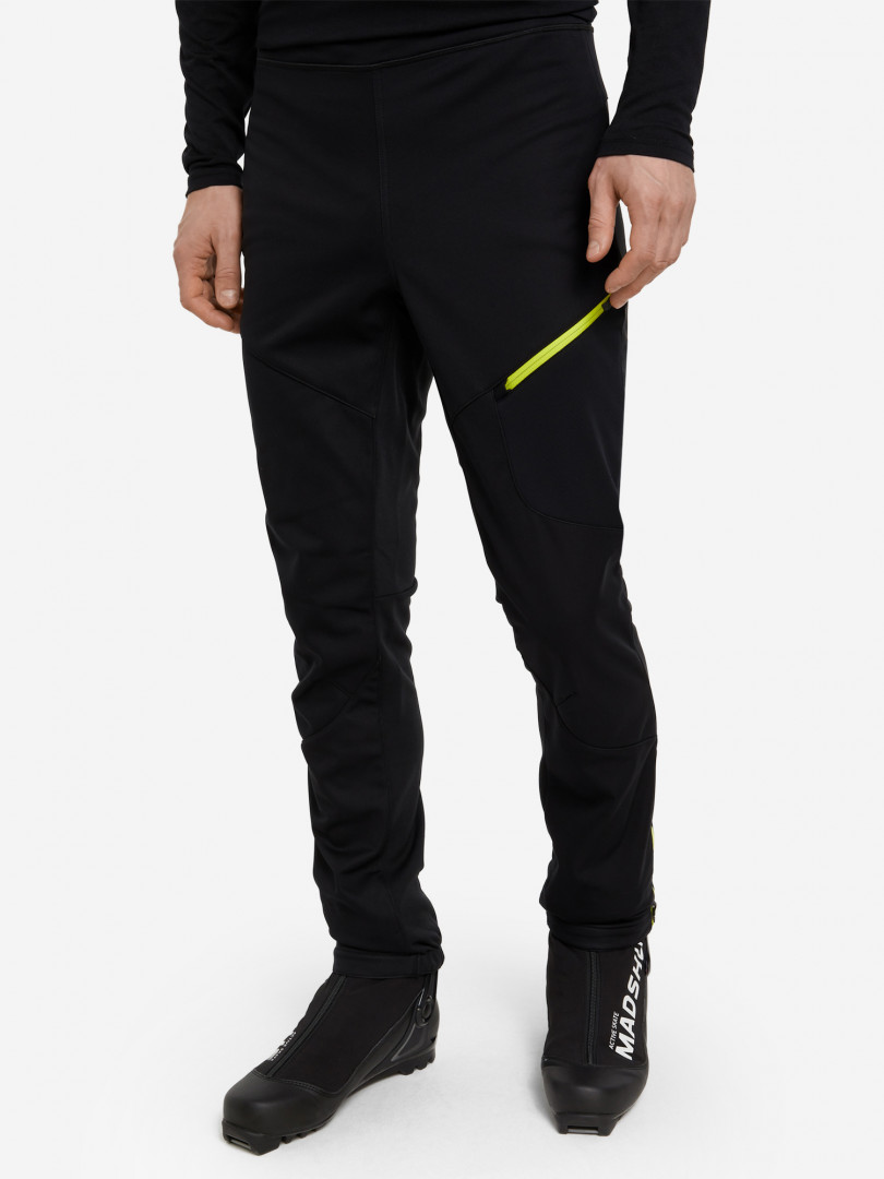 фото Брюки софтшелл мужские ziener nebil, черный