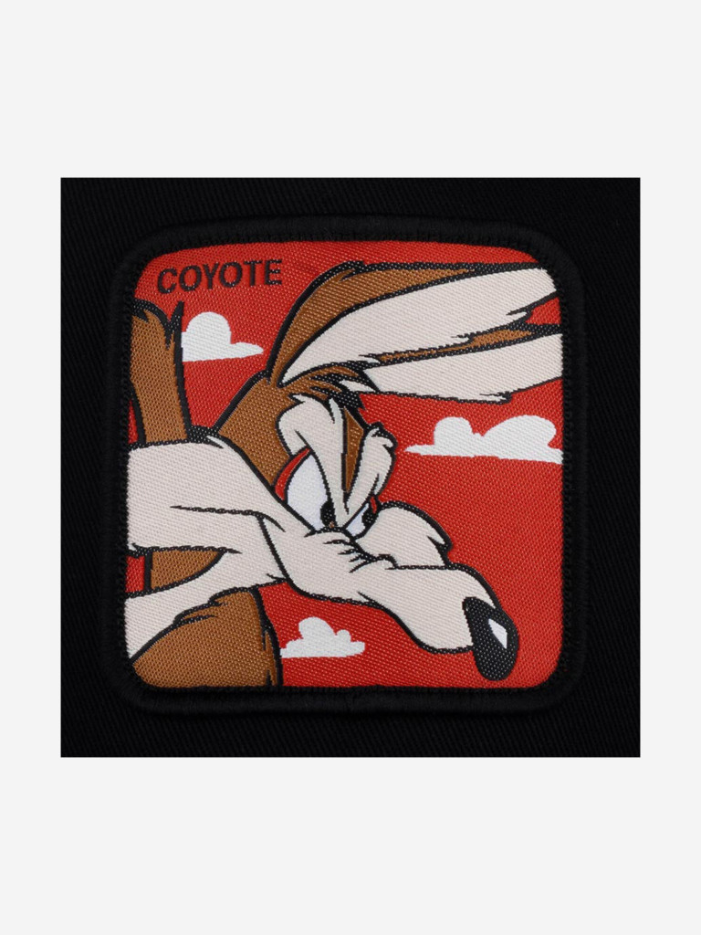 Бейсболка с сеточкой CAPSLAB CL/LOO/1/COY1 Looney Tunes Wile E. Coyote (черный)