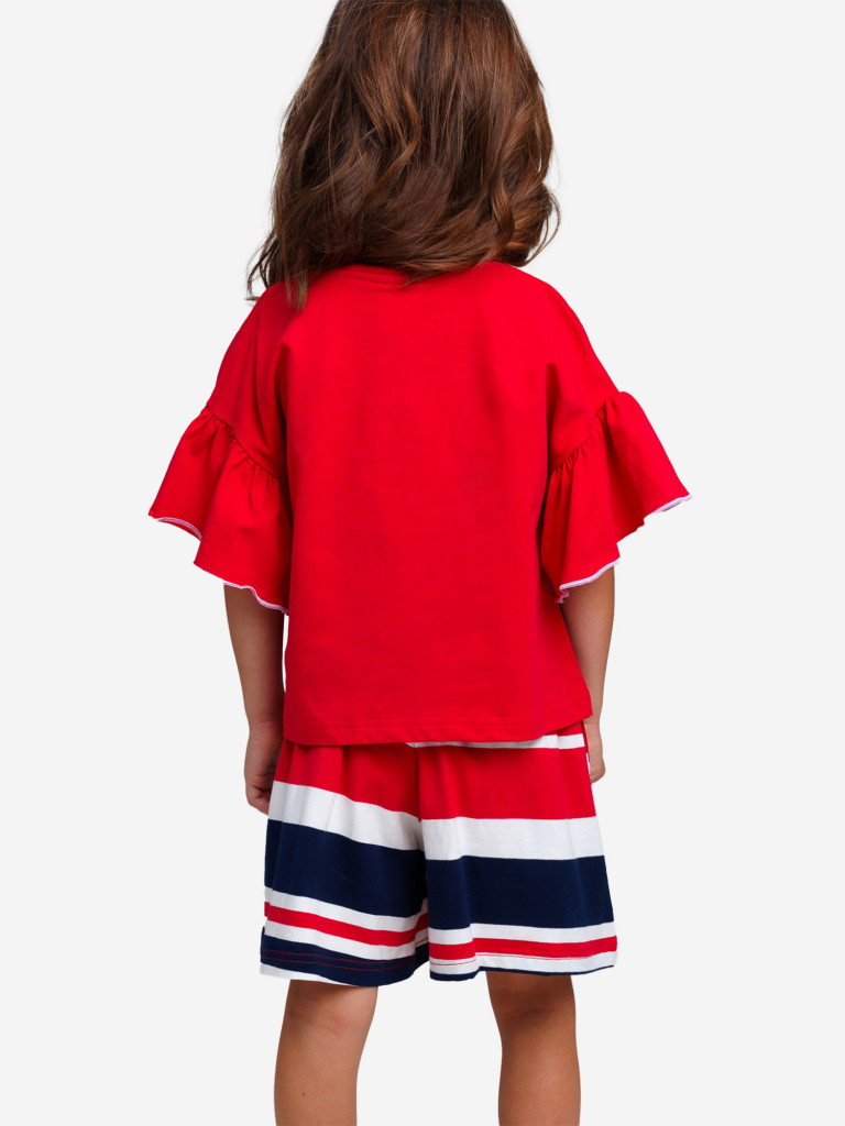 Комплект Playtoday для девочки: футболка, шорты
