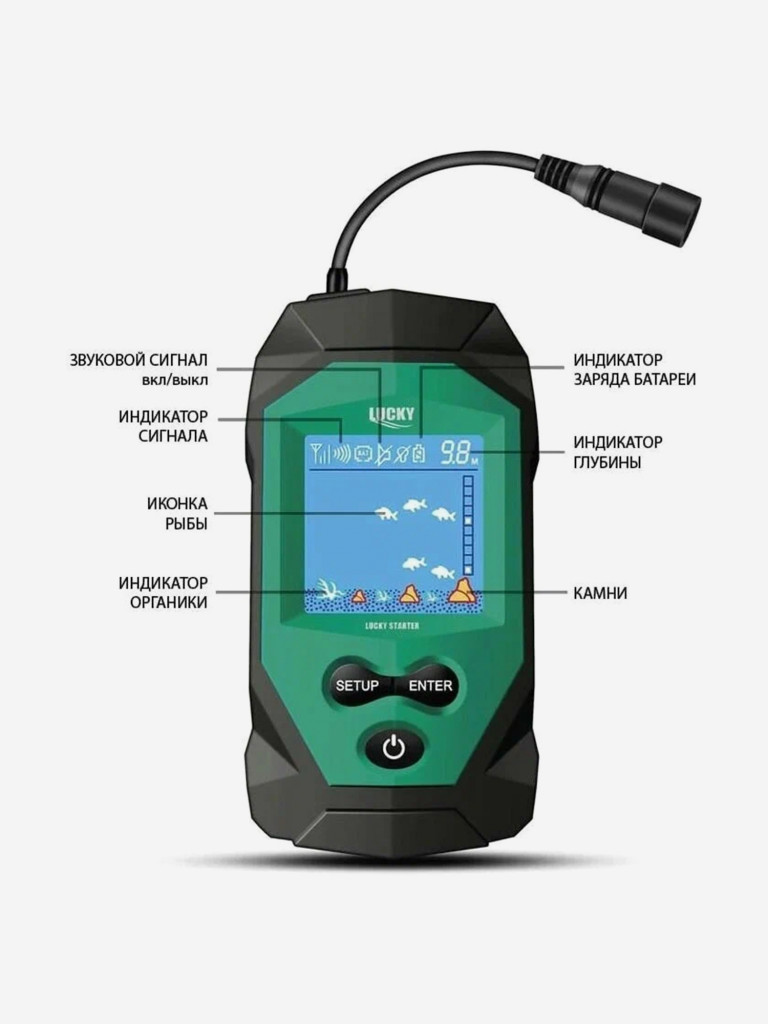 Эхолот Lucky Starter FL068-T
