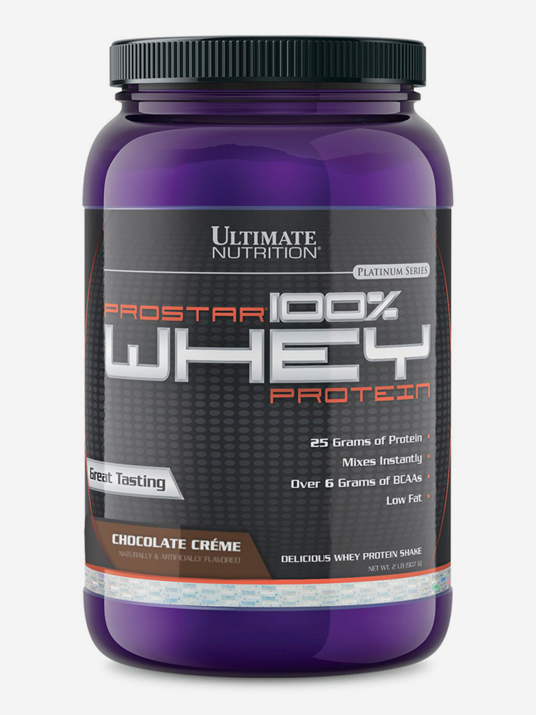 Протеин Ultimate Nutrition Prostar Whey, 907 г, Шоколадный крем