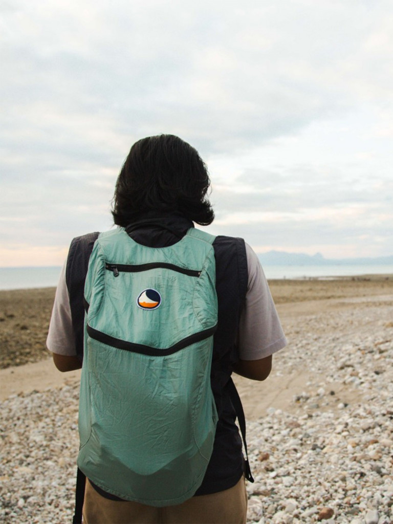 Рюкзак TICKET TO THE MOON Backpack Plus 25L, Petrol green