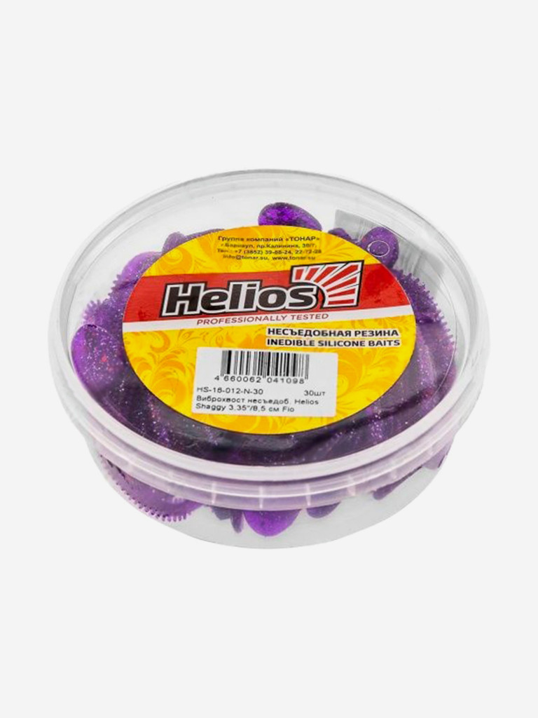 Мягкая приманка Helios Shaggy, 3,35'' / 8,5 см, Fio, 30 шт (HS-16-012-N-30)