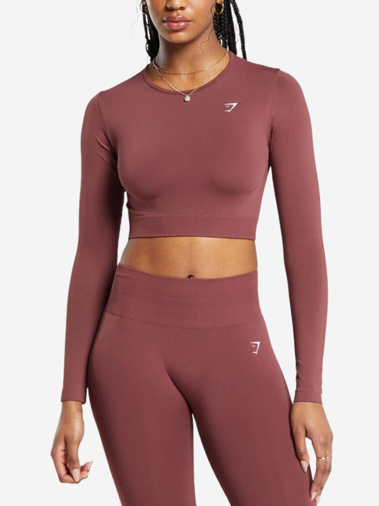 Кроп-топ женский GYMSHARK Everyday Seamless